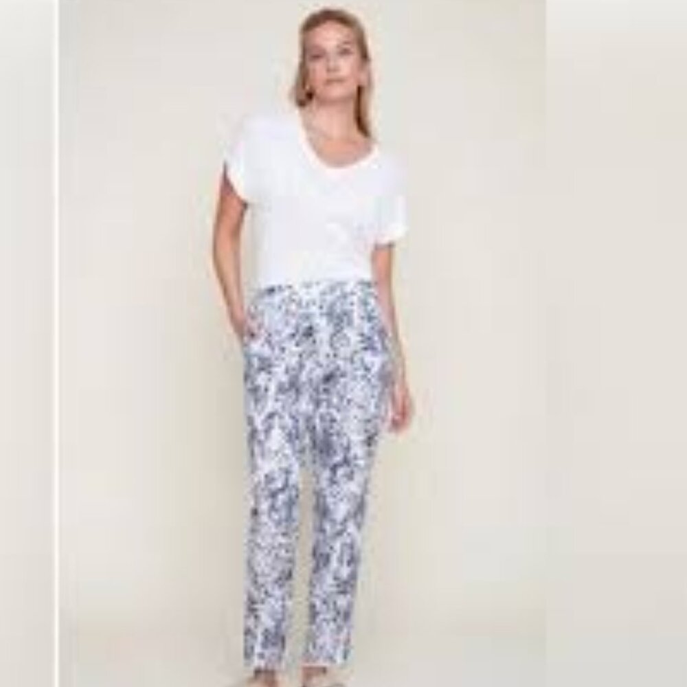 G25  Light as air fun summer pants w/zipped ankles over 6 inches Sz 40